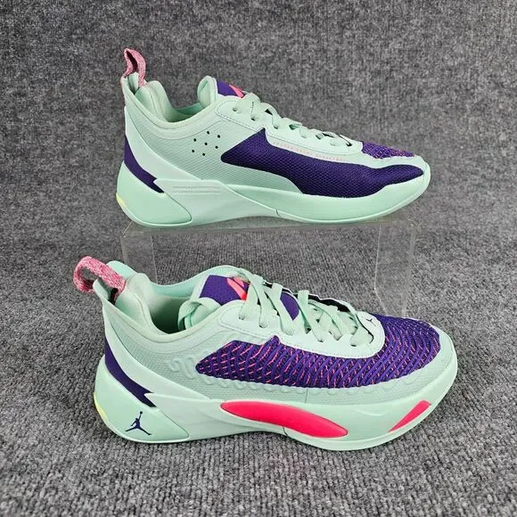 Nike Air Jordan Luka Doncic 1 Easter Mint Foam Purple Teal DQ6513-305 Boy's - Picture 15 of 15